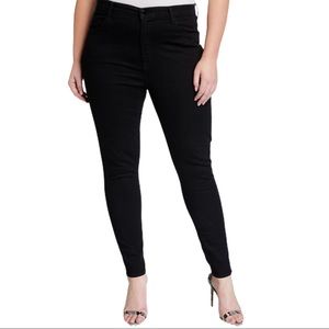 J Brand black Maria high rise skinny jean size 25